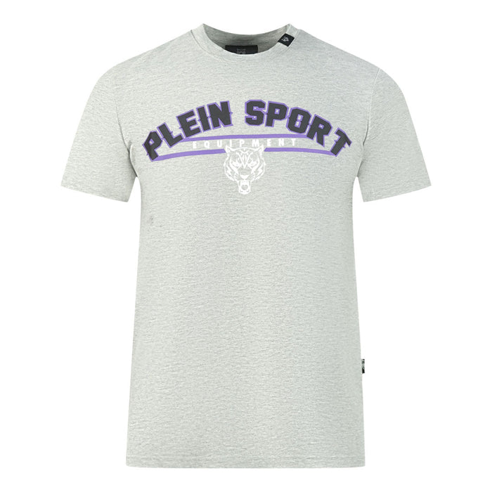 Plein Sport Herren Tips114Tn 94 T-Shirt Grau