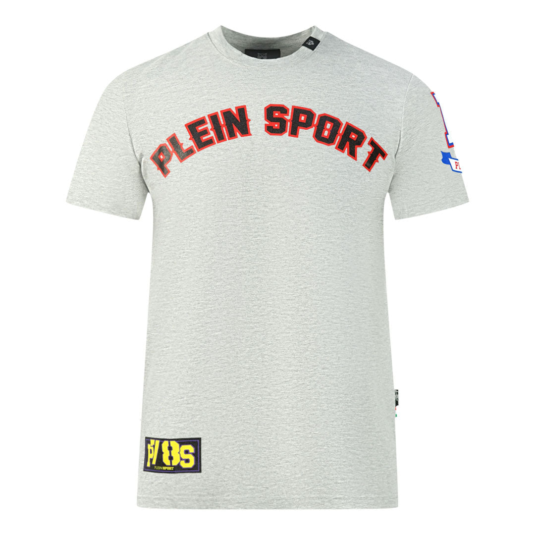 Plein Sport Mens Tips117It 94 T Shirt Grey