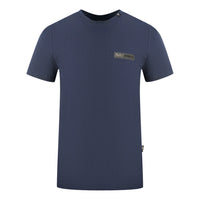 Plein Sport Herren T-Shirt Tips121Tn 85 Marine