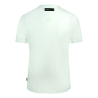 Plein Sport Herren T-Shirt Tips122Tn 01 Weiß
