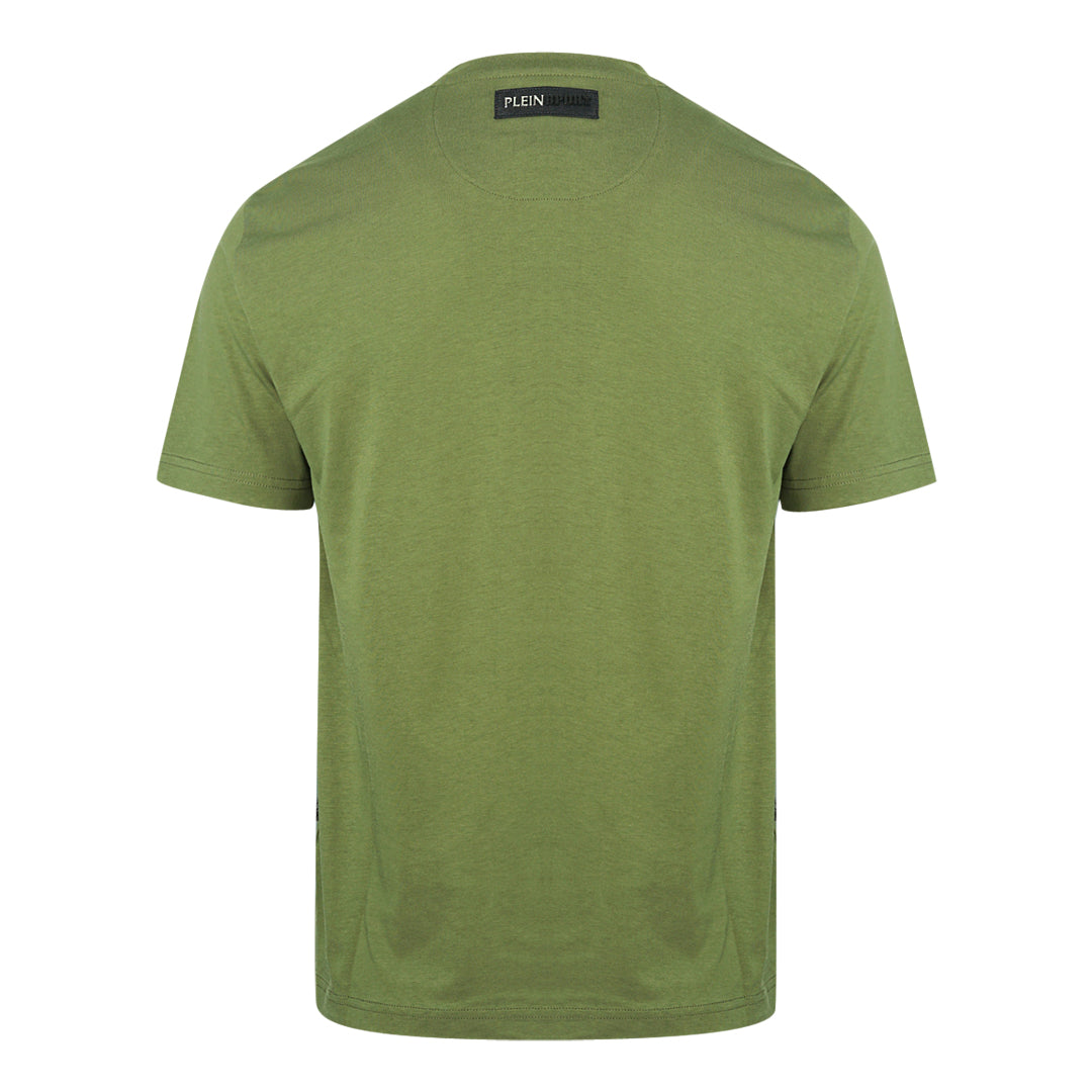 Philipp Plein Sport Herren T-Shirt Tips127 32 Grün