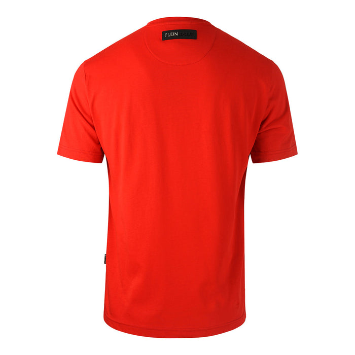 Plein Sport Circle Logo Red T-Shirt - Nova Clothing