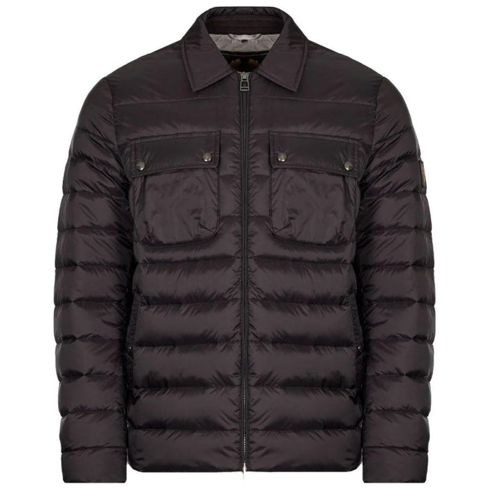 Belstaff Mens Tour Overshirt Jacket Black - Style Centre Wholesale