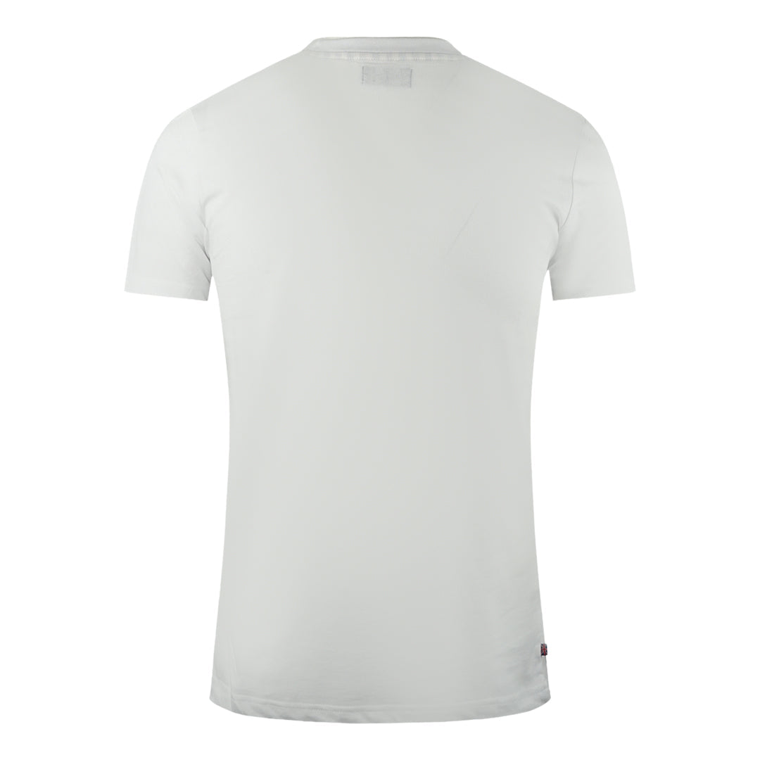 Aquascutum Herren Ts002 01 T-Shirt Weiß