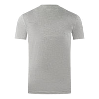 Aquascutum Mens Ts004 05 T Shirt Grey