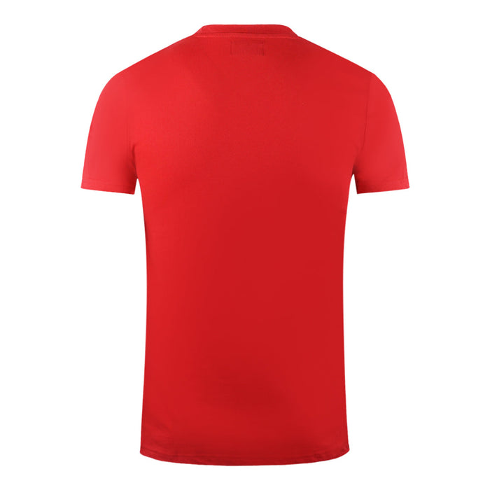 Aquascutum Mens Ts004 13 T Shirt Red