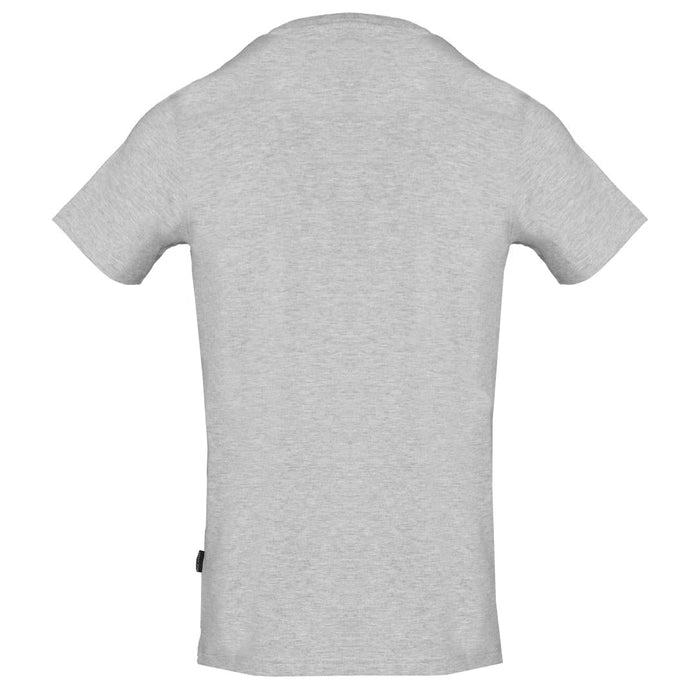 Aquascutum Mens Tsia02 94 T Shirt Grey