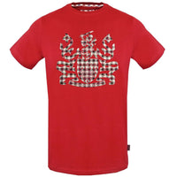 Aquascutum Herren Tsia11 52 T-Shirt Rot