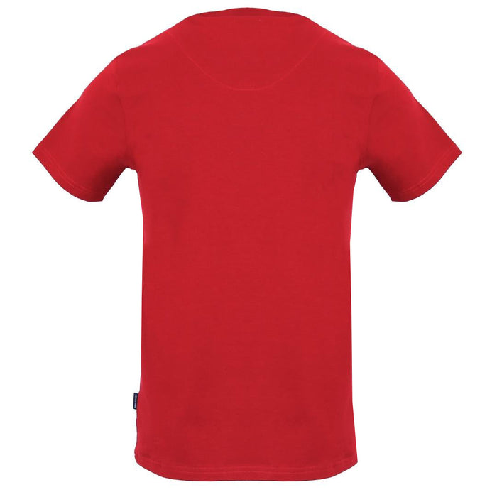 Aquascutum Herren Tsia11 52 T-Shirt Rot