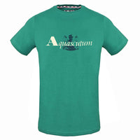 Aquascutum Mens Tsia12 32 T Shirt Green