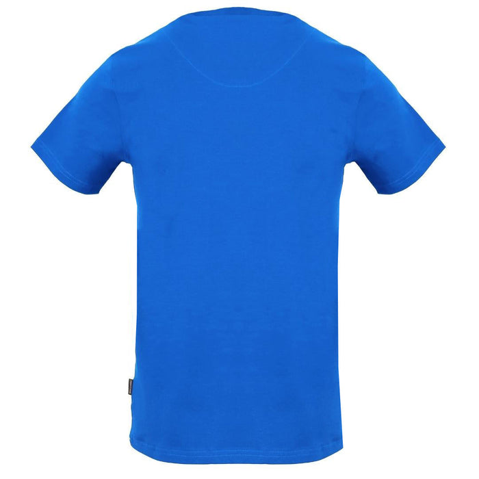 Aquascutum Herren Tsia131 81 T-Shirt Blau