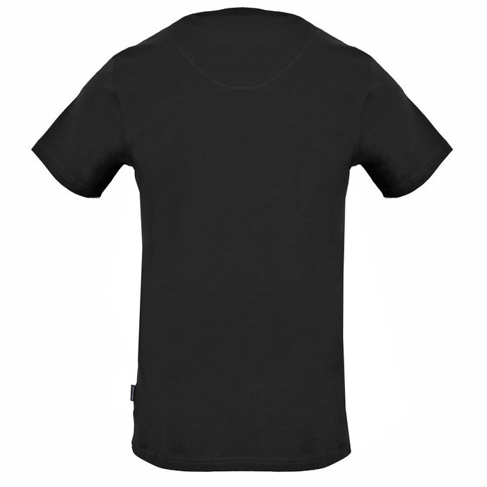 Aquascutum Circle Aldis Logo Black T-Shirt - Nova Clothing
