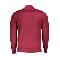Roter Nylonpullover US Grand Polo