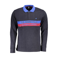 U.S. Grand Polo Blue Cotton Polo Shirt