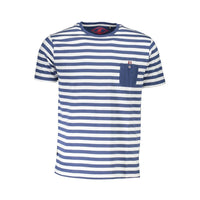 U.S. Grand Polo Blue Cotton T-Shirt