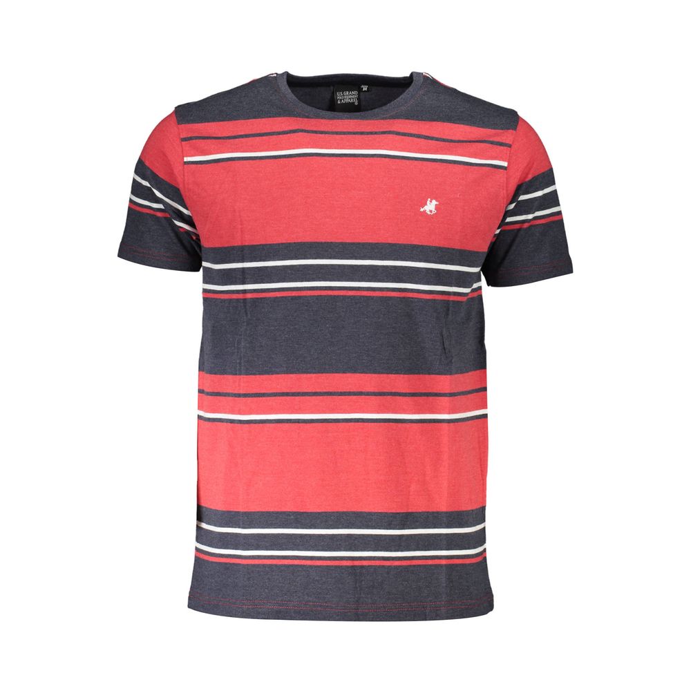 U.S. Grand Polo Red Cotton T-Shirt