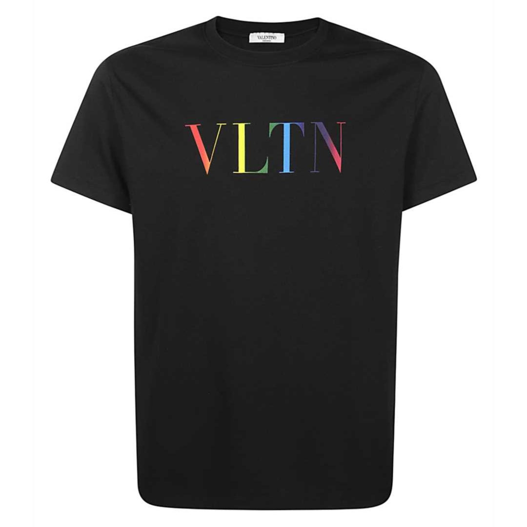 Valentino Herren Vv3Mg10V72U 20T T-Shirt Schwarz