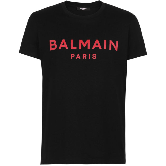 Balmain Mens T Shirt Yh4Ef000 Bb65 Eae Black